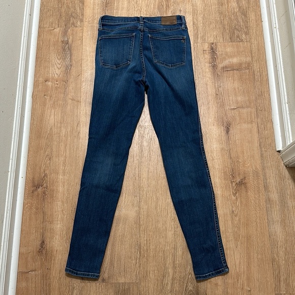 MADEWELL | Tall 10" High-Rise Skinny Jeans in Danny Wash - Picture 5 of 6